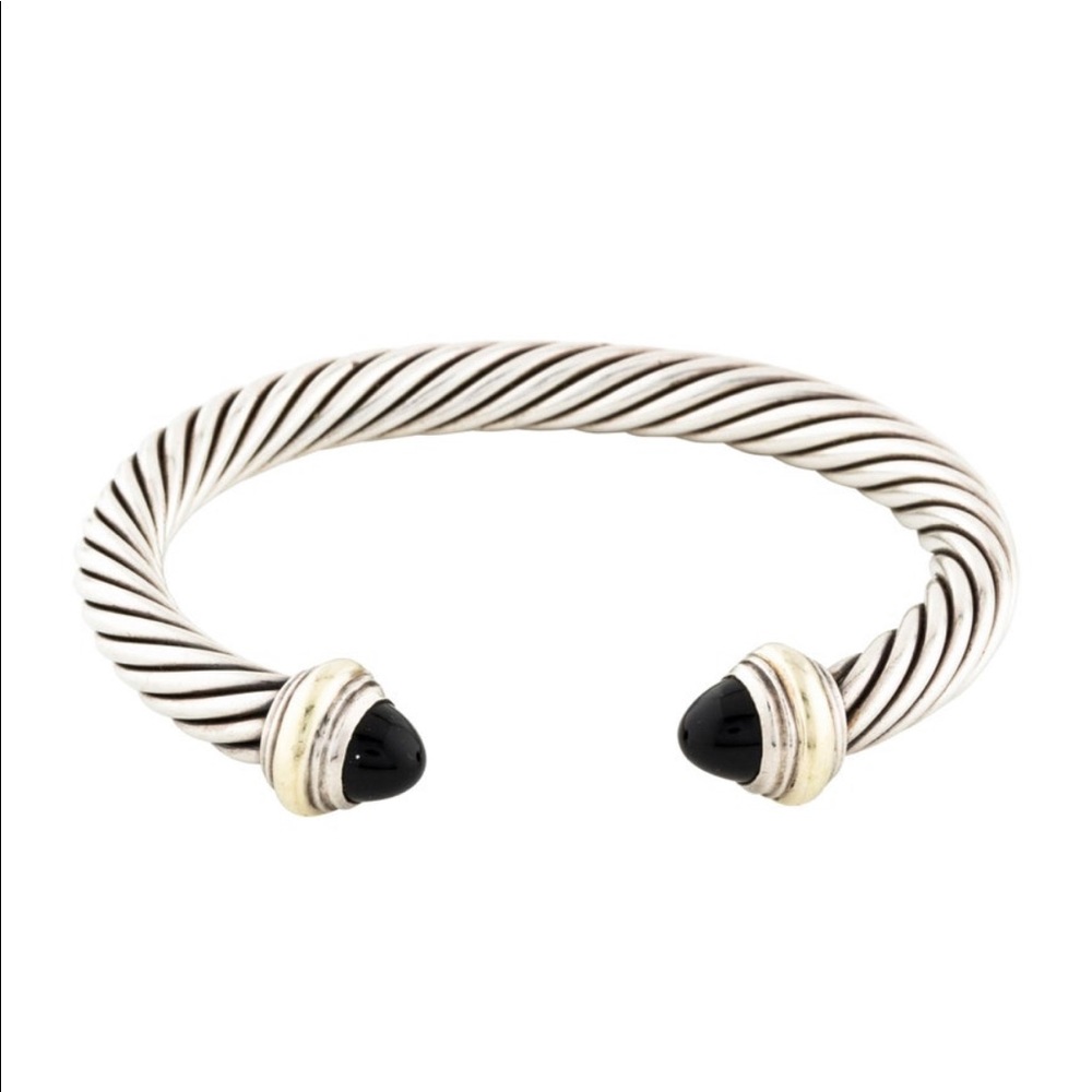 David Yurman Onyx Cable Classic Bracelet